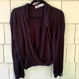 free people beach open front cardigan